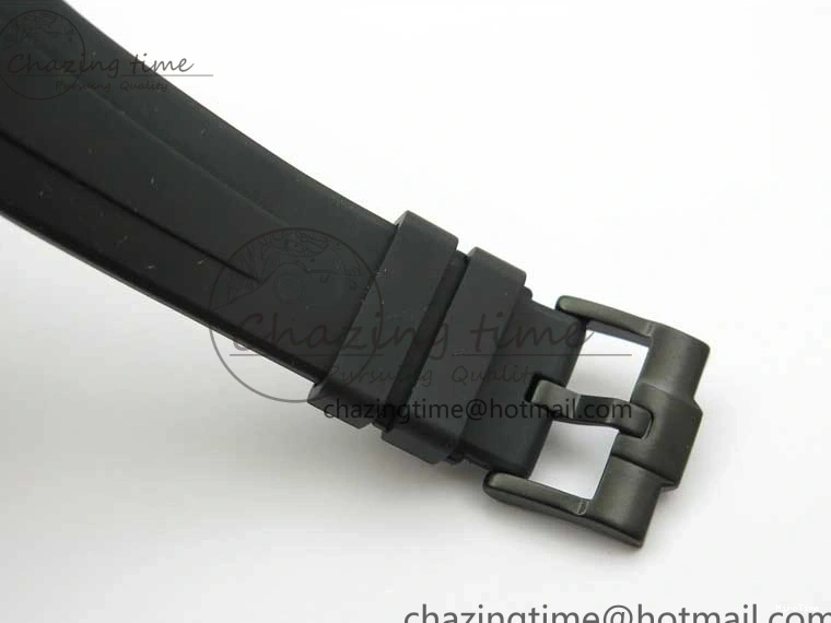 MiroTime 0122 Submariner 40mm Black Ceramic 5GF Best Edition Black Dial on Black Rubber Strap SA Unique 2464